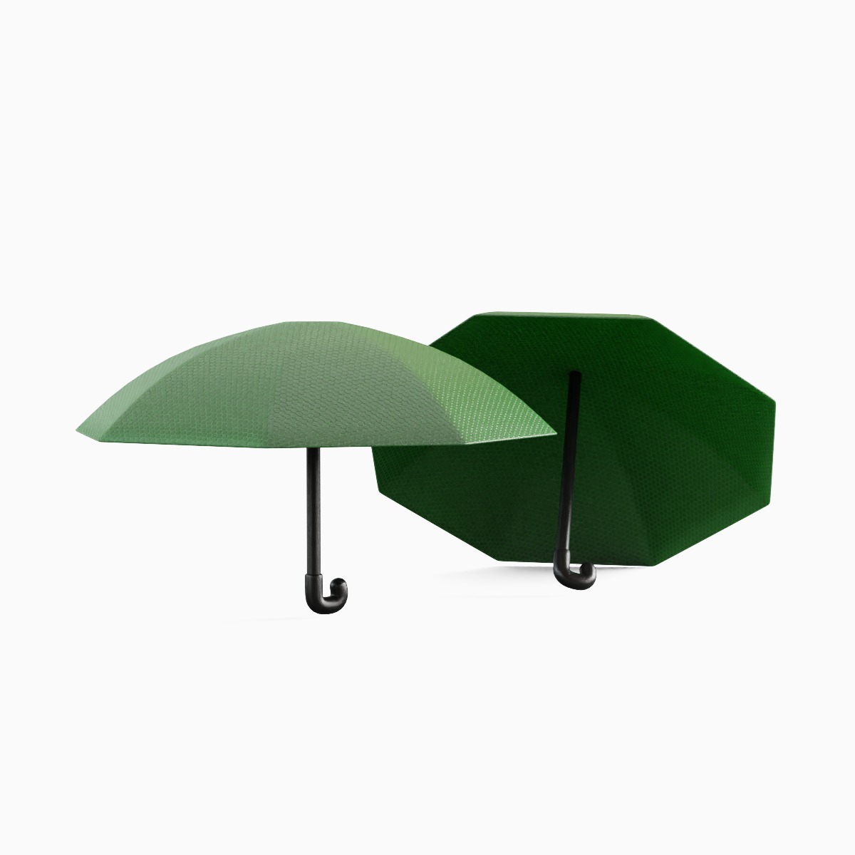 Stylized Umbrella 03 Low-poly 3D model_2