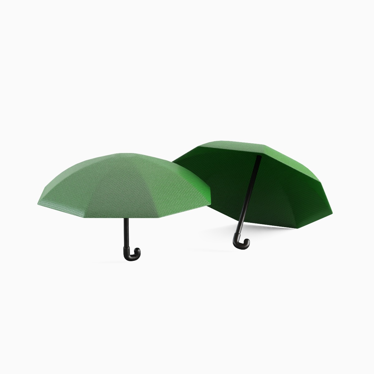 Stylized Umbrella 03 Low-poly 3D model_5