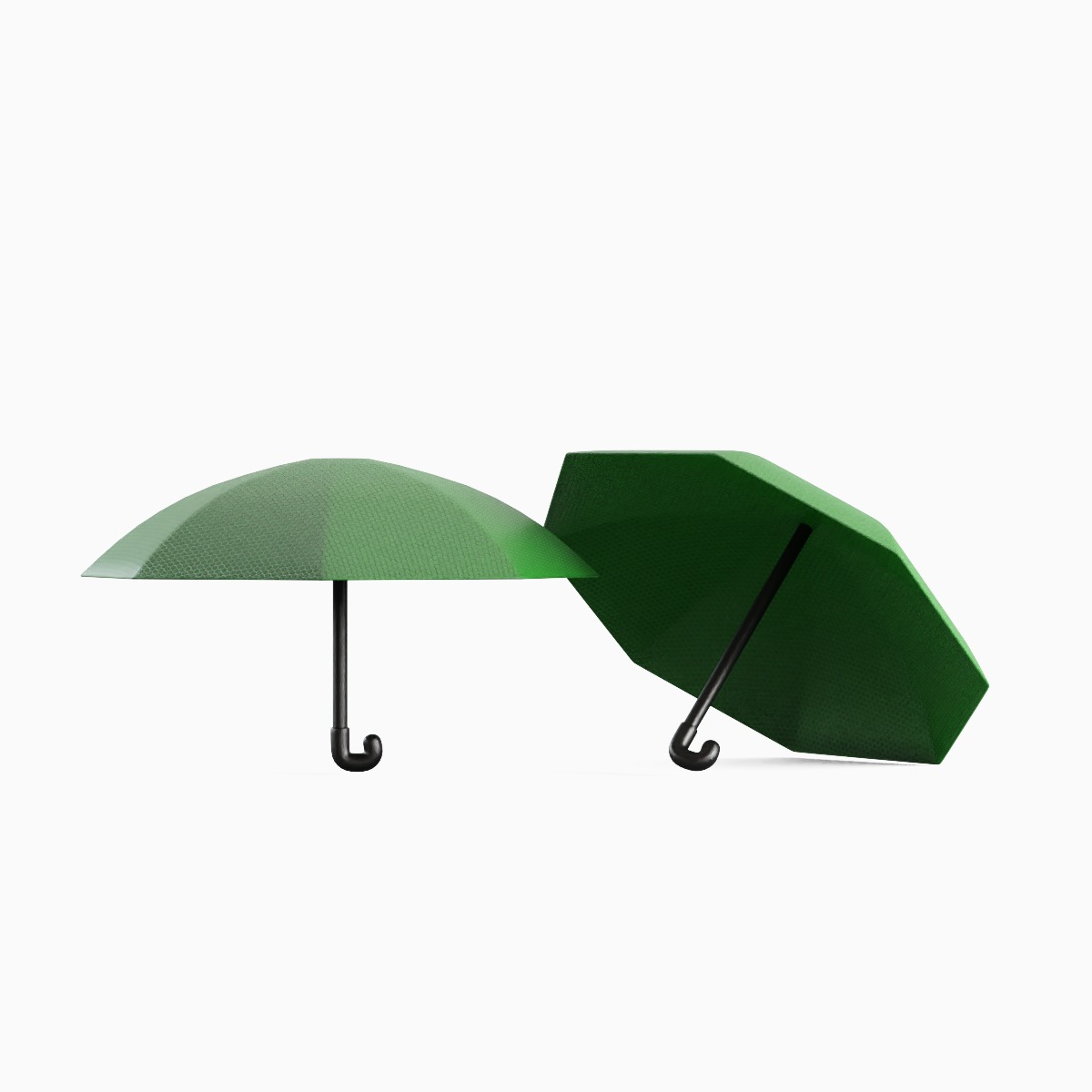 Stylized Umbrella 03 Low-poly 3D model_1