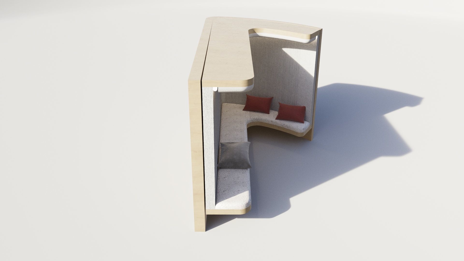 loungesittingOpenspace 3D model_2