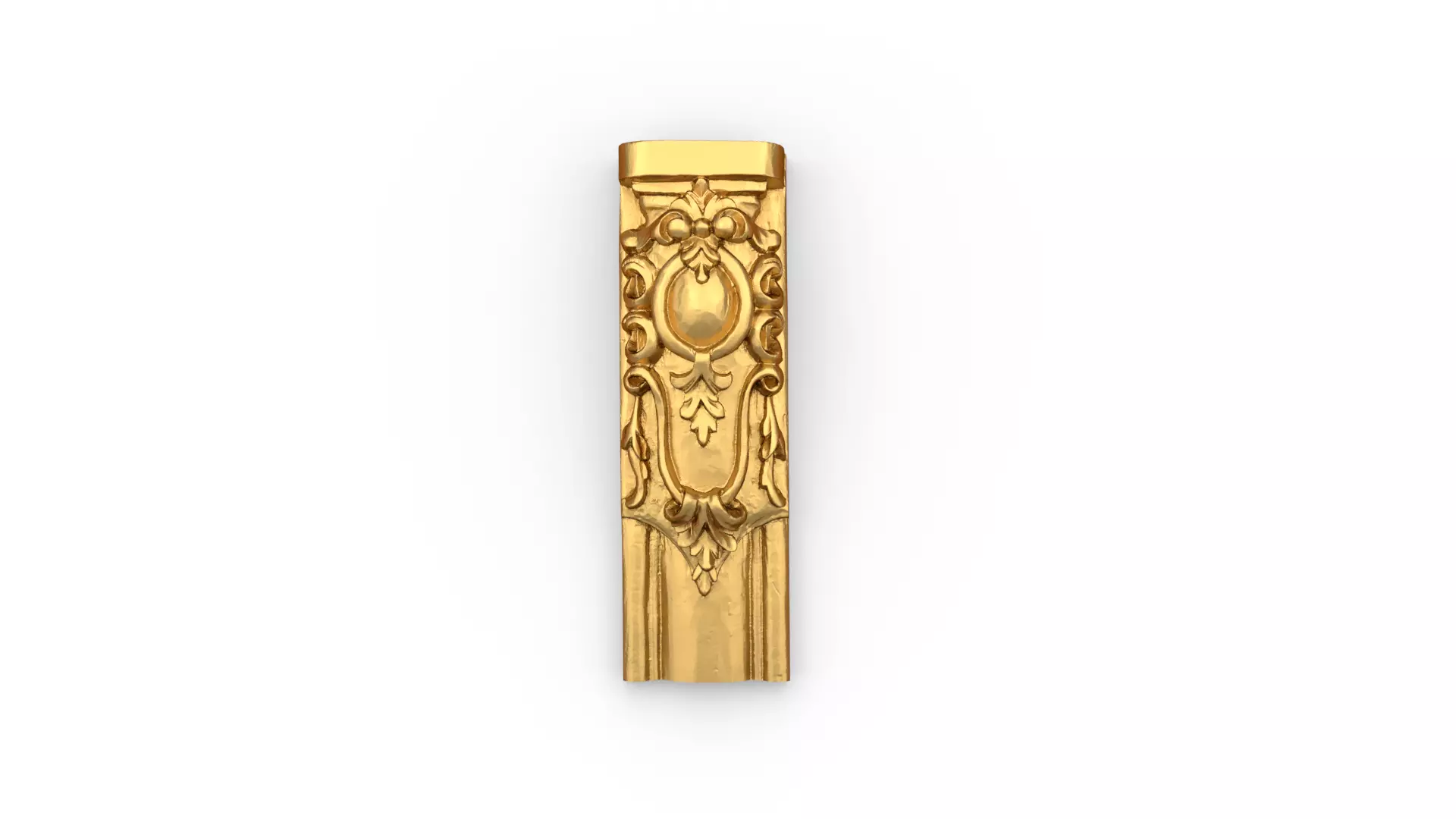 Classic decor ornament carved 12 3D model_0