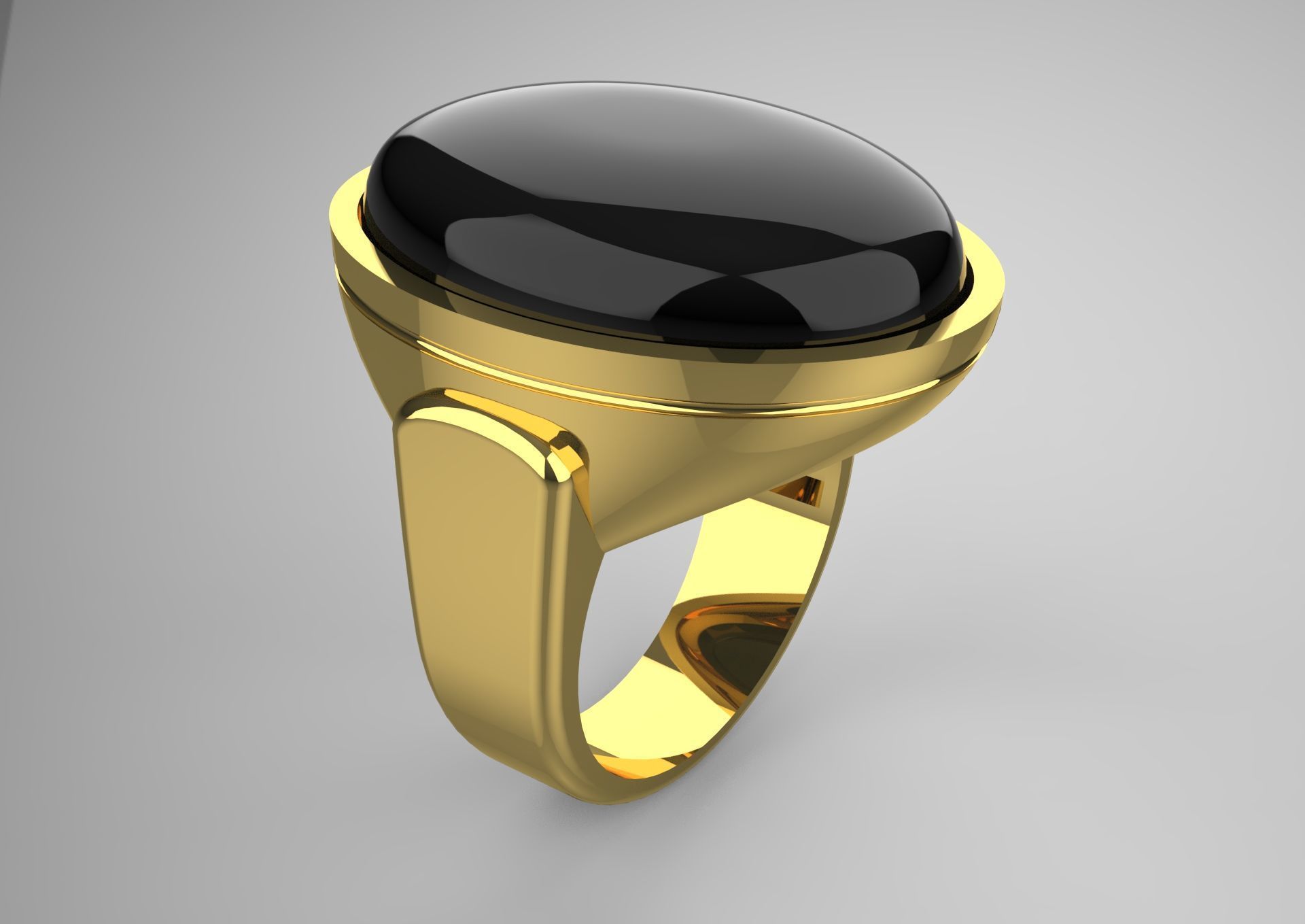 man ring mr0107 3D print model_20