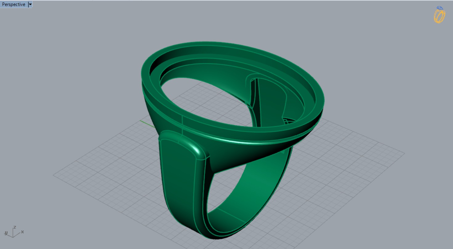 man ring mr0107 3D print model_17