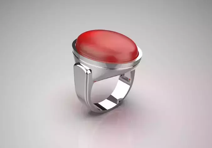 man ring mr0107 3D print model