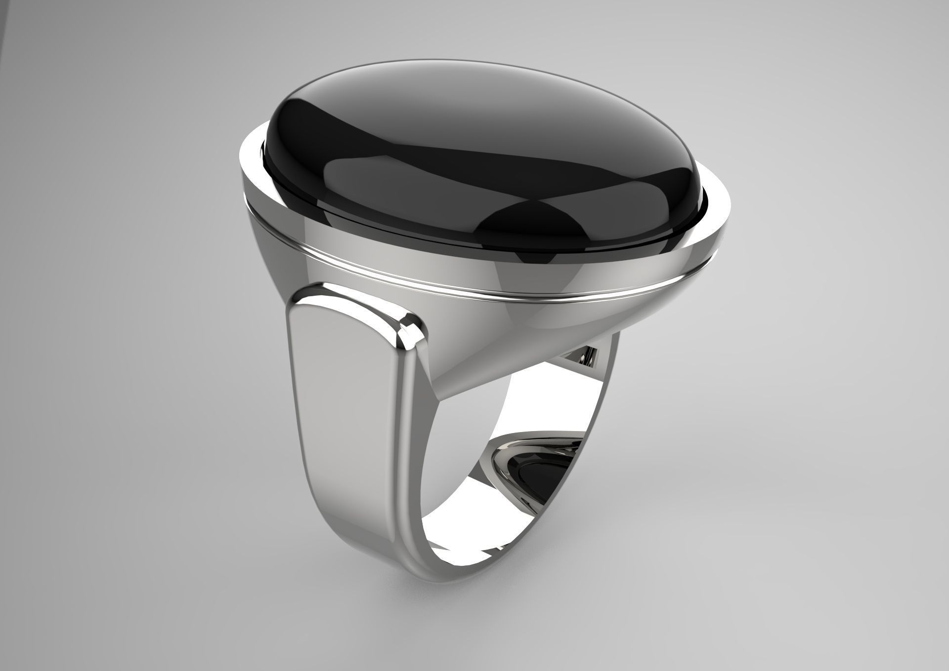 man ring mr0107 3D print model_18