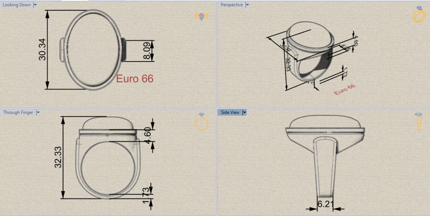 man ring mr0107 3D print model_15