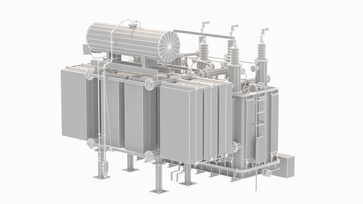 High Voltage Reactor 2 3D model_12