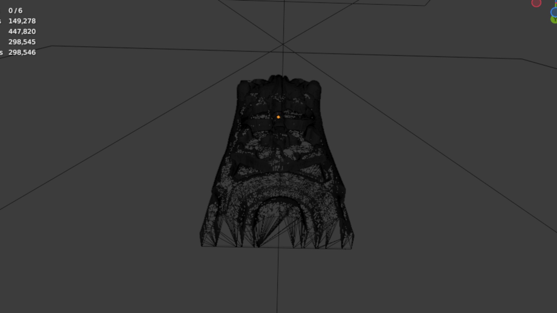 Classic decor ornament carved 13 3D model_6