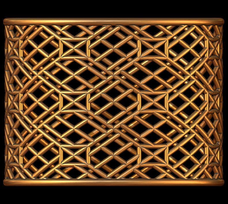 Geometric Lamp Shade 3D print model_6