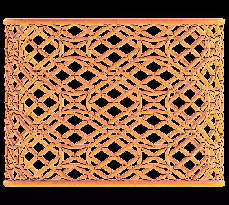 Geometric Lamp Shade 3D print model_0