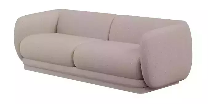 Pinni Sandstone Wool Boucle Sofa