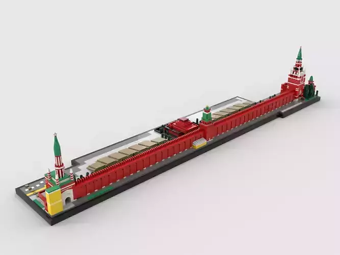 Kremlin Wall  3D model