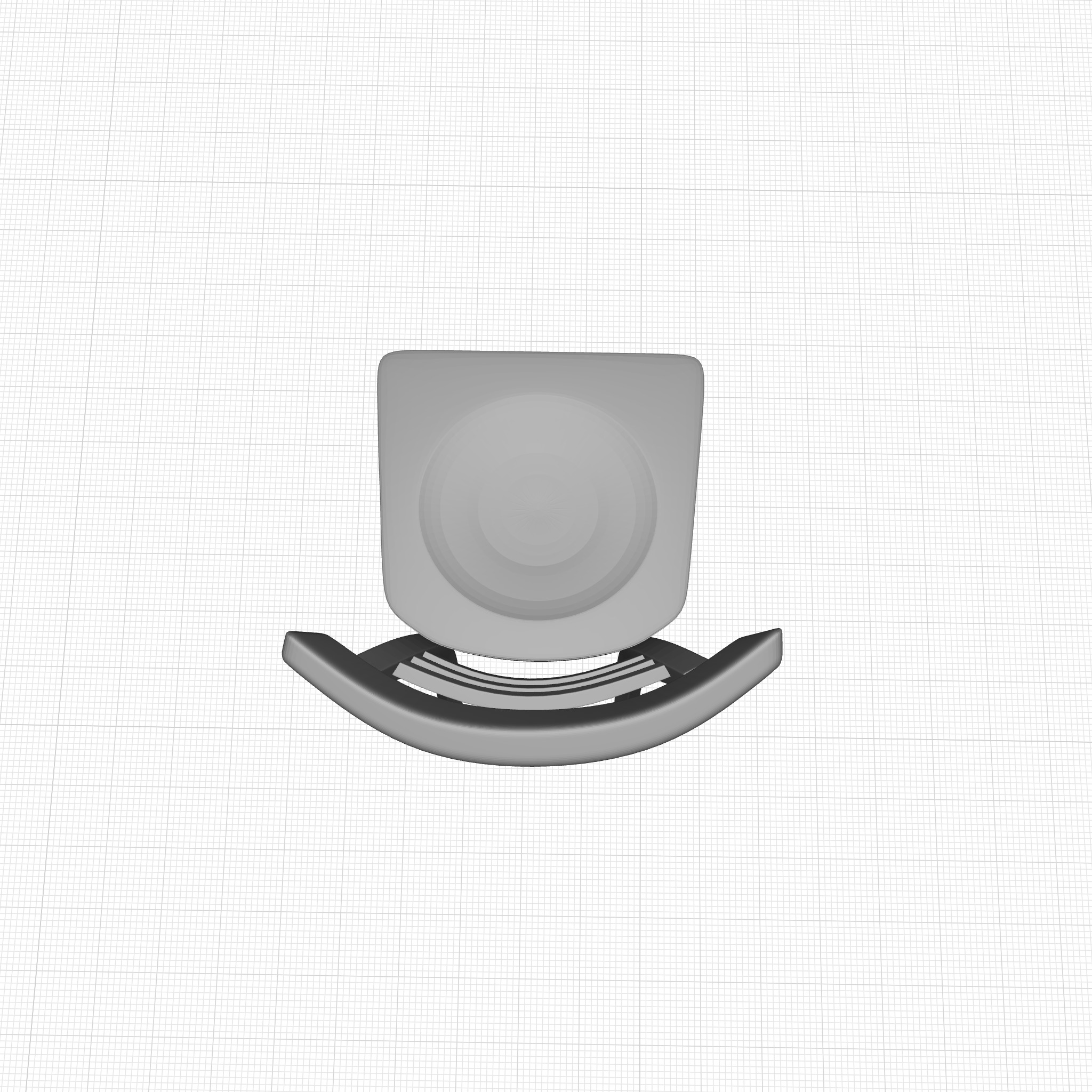 Dark Walnut Giulia Bar Stool 3D model_8