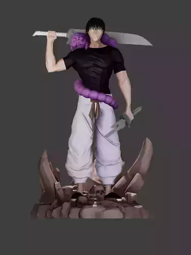 Toji Fushiguro - Jujutsu Kaisen 3D model