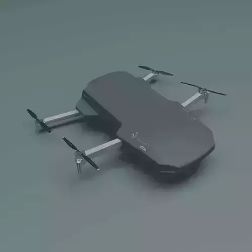 drone animation-Photorealistic 3D Models  Low-poly 3D model