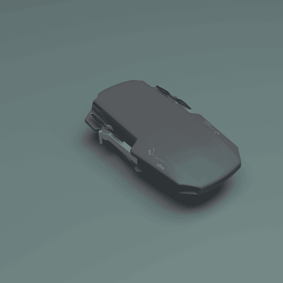 drone animation-Photorealistic 3D Models  Low-poly 3D model_1