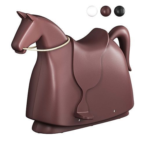 Rocky Rocking Horse 01 3D model