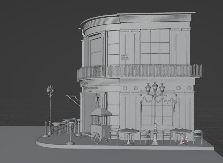 peggy porschen cafe london 3D model_13