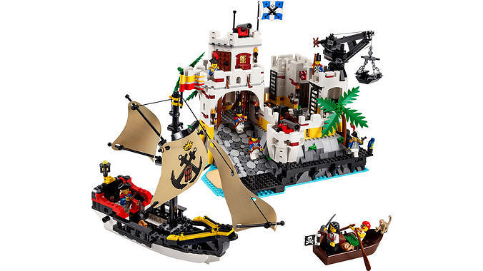 TwindBricks3D - 10320 Eldorado Fortress 3D print model