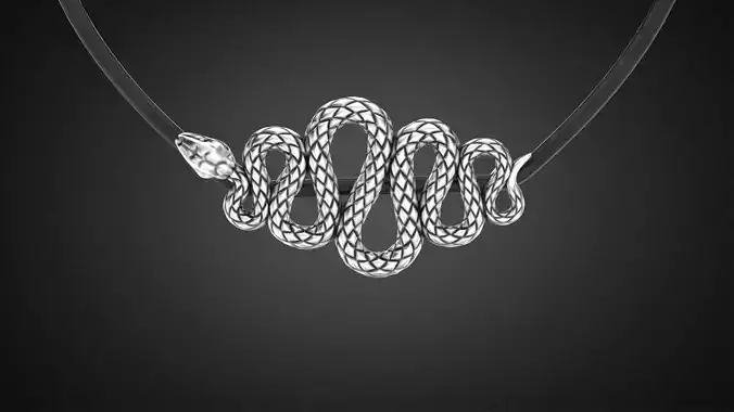 High jewelry Snake necklace 2025 P25