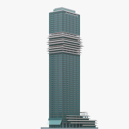 MARINA CENTRAL TOWER or THE SUN TOWER  SAI GON 3D model
