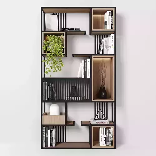 Rack and Bookcase 016