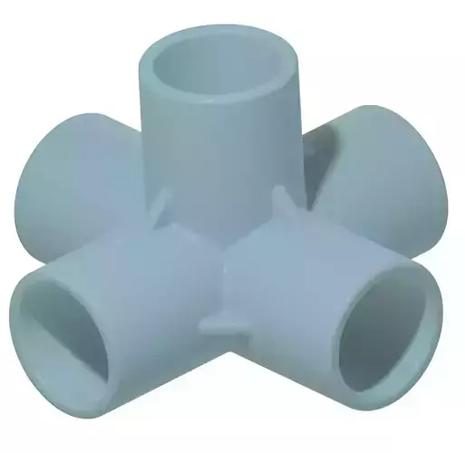 PVC 5 Way Fitting Pack 3D print model