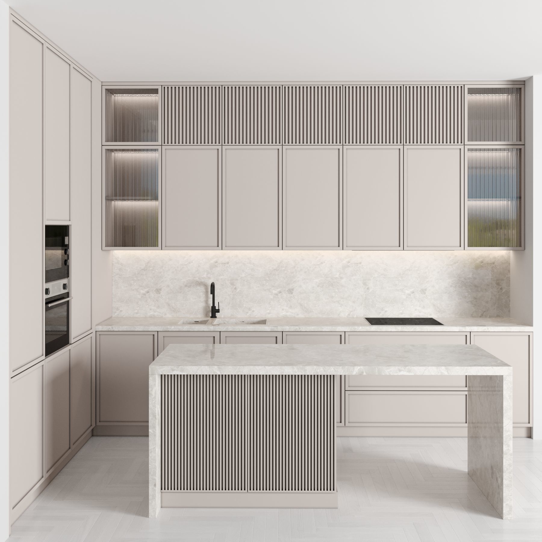 Kitchen 091 3D model_1