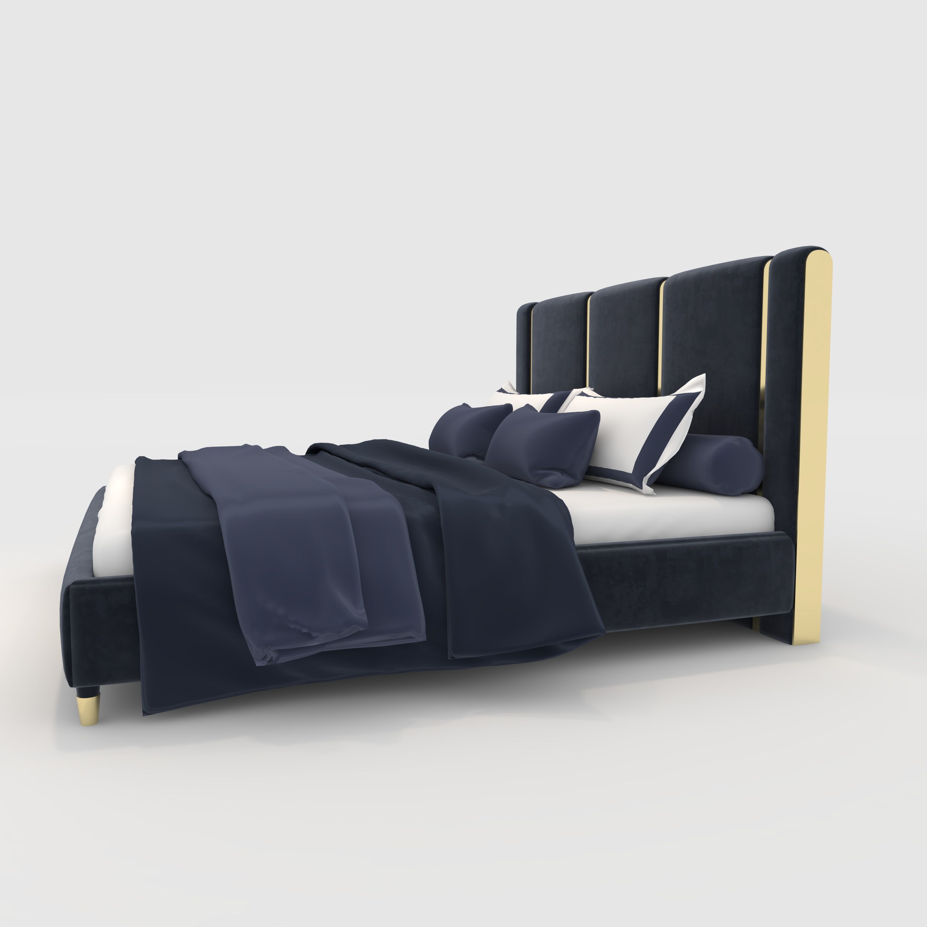 Bed 8 3D model_4