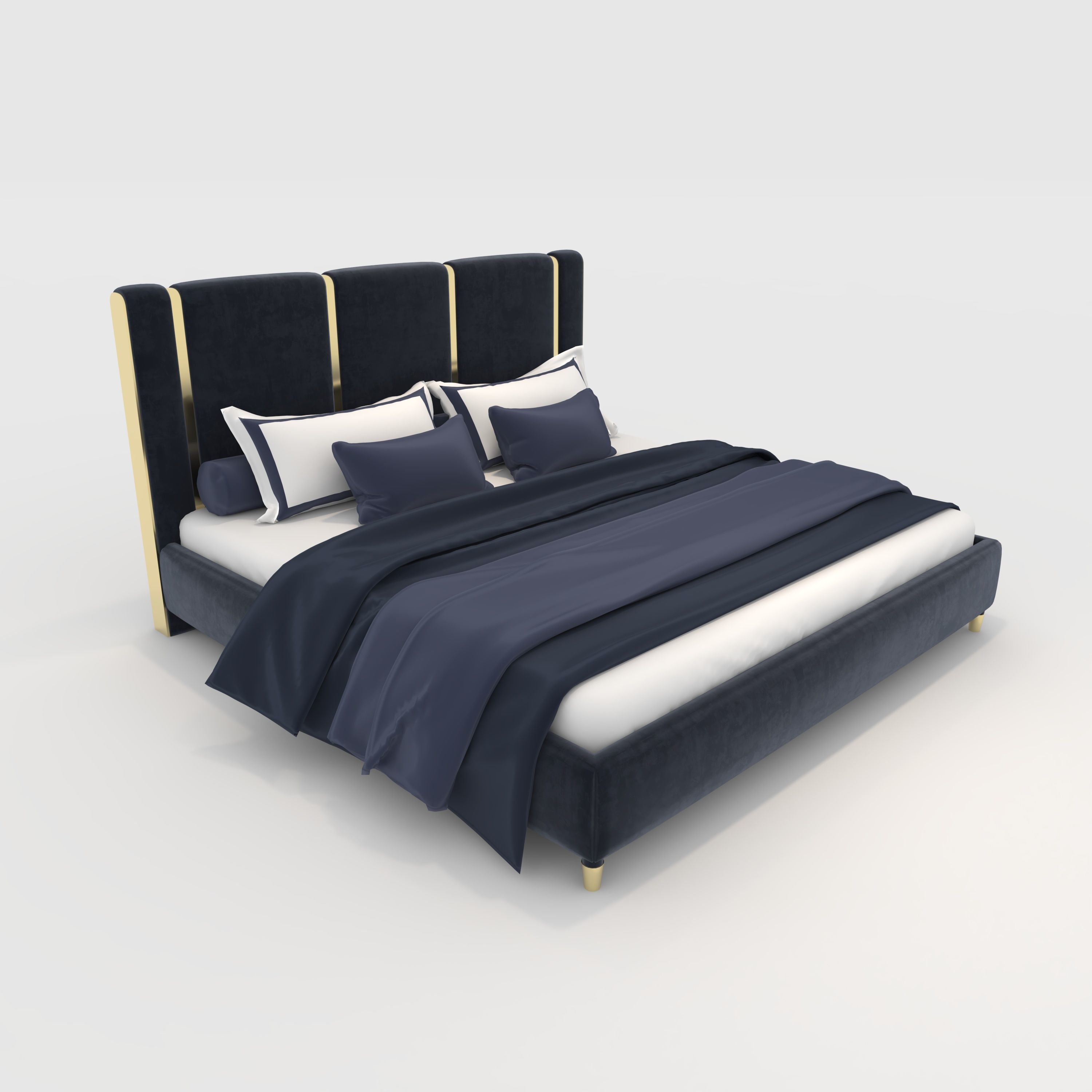 Bed 8 3D model_6