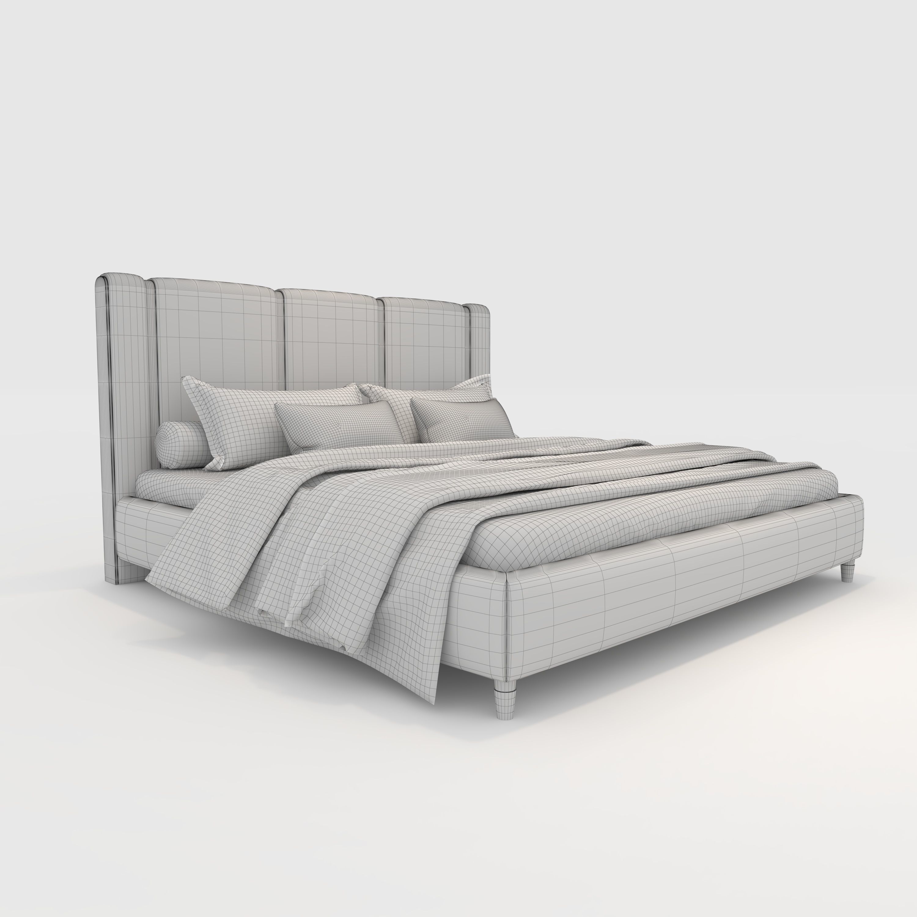Bed 8 3D model_1
