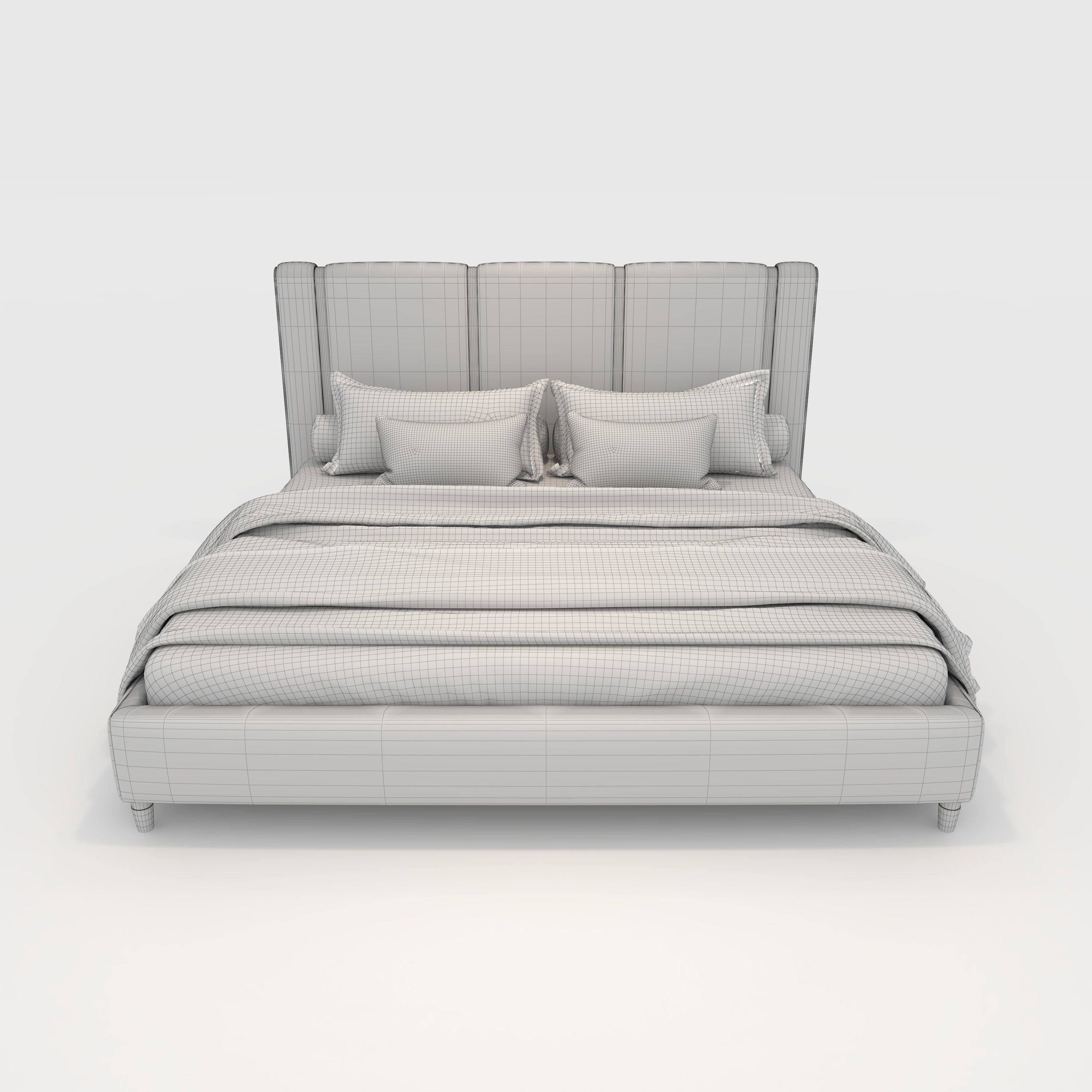 Bed 8 3D model_9