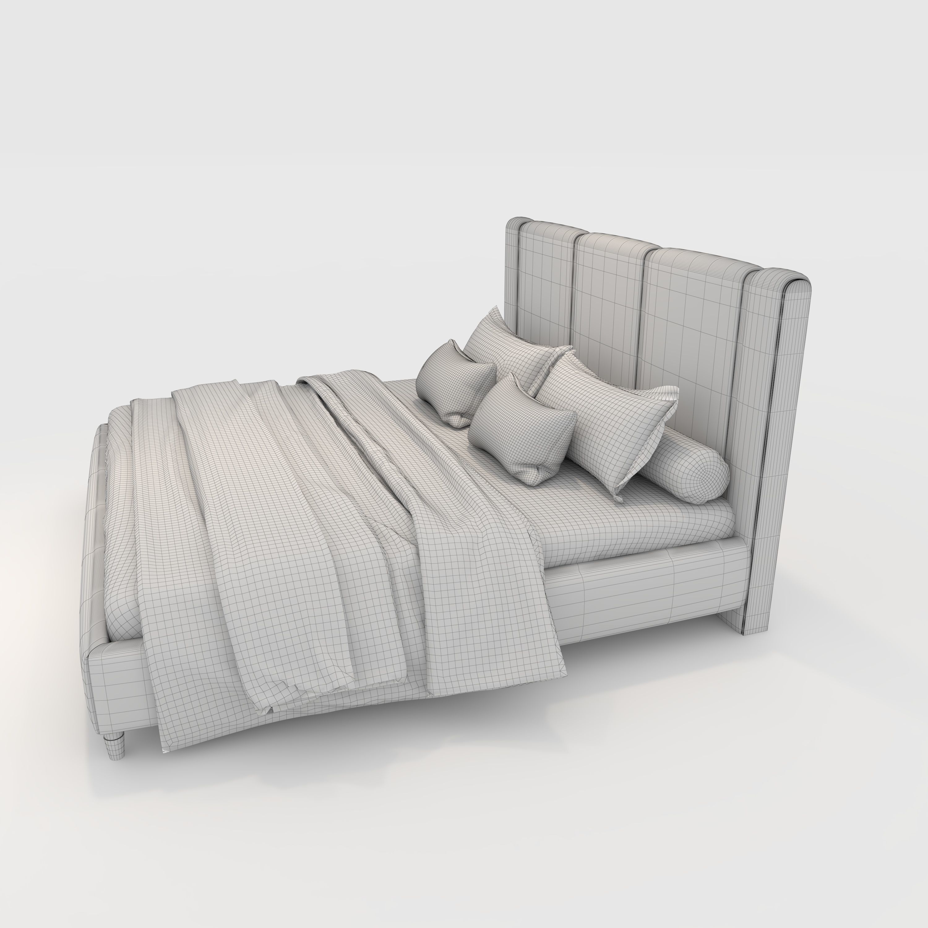 Bed 8 3D model_11
