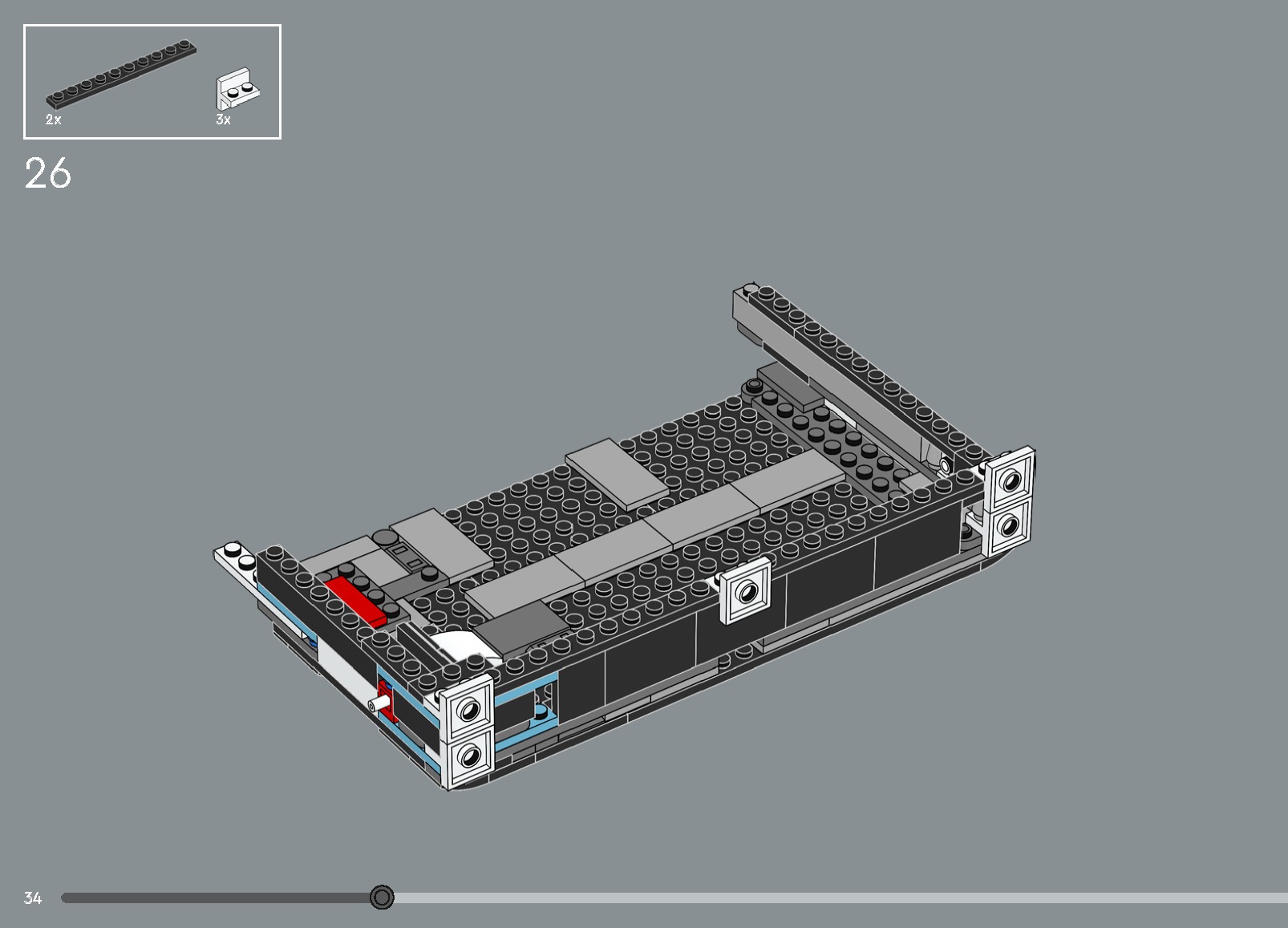 TwindBricks3D - 10334 Retro Radio 3D print model_27