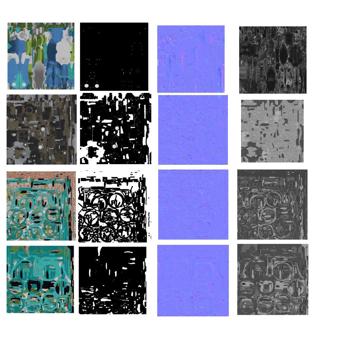 Futuristic quad copter drone Low-poly 3D model_10