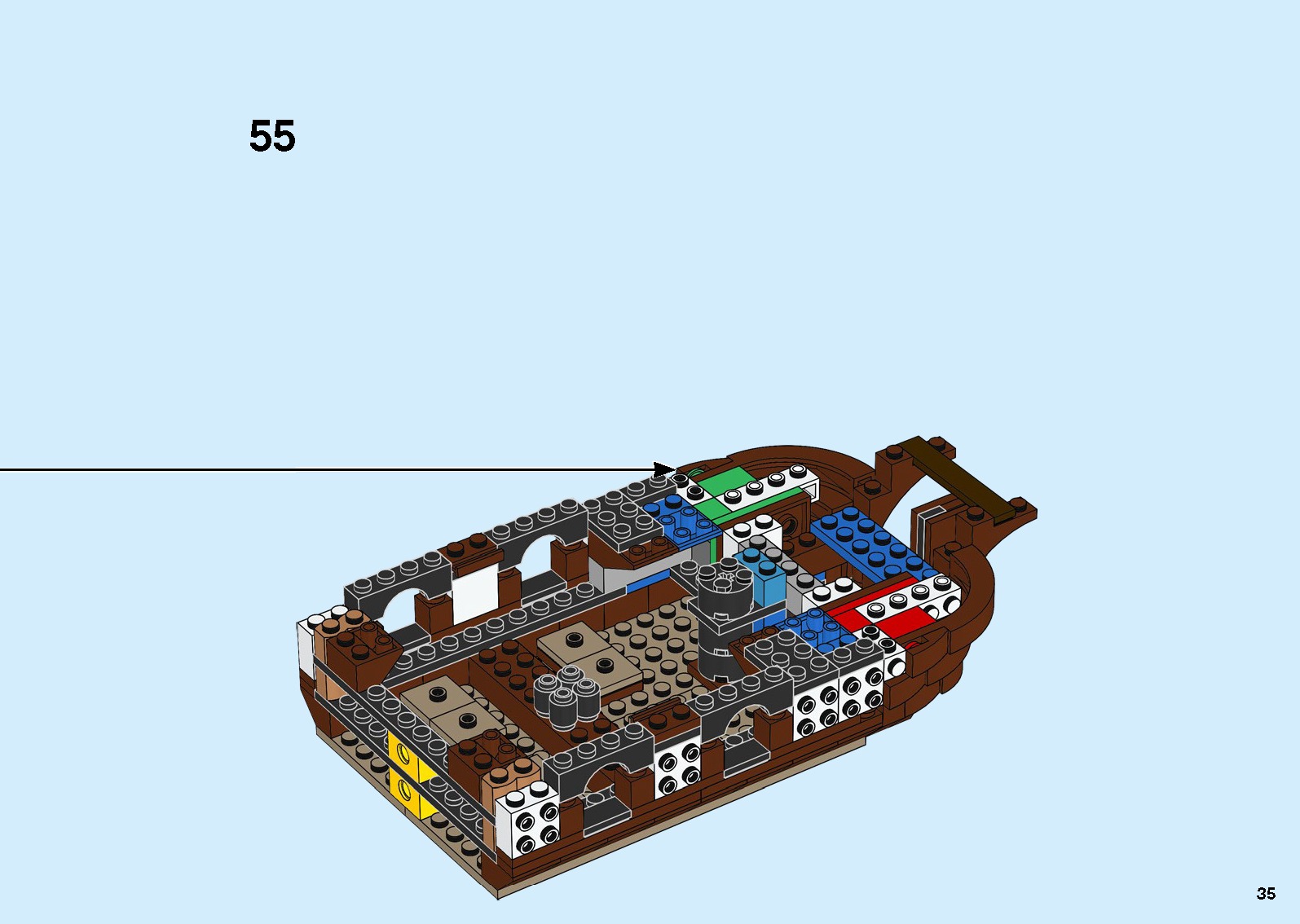 TwindBricks3D - 31109 Pirate Ship 3D print model_27