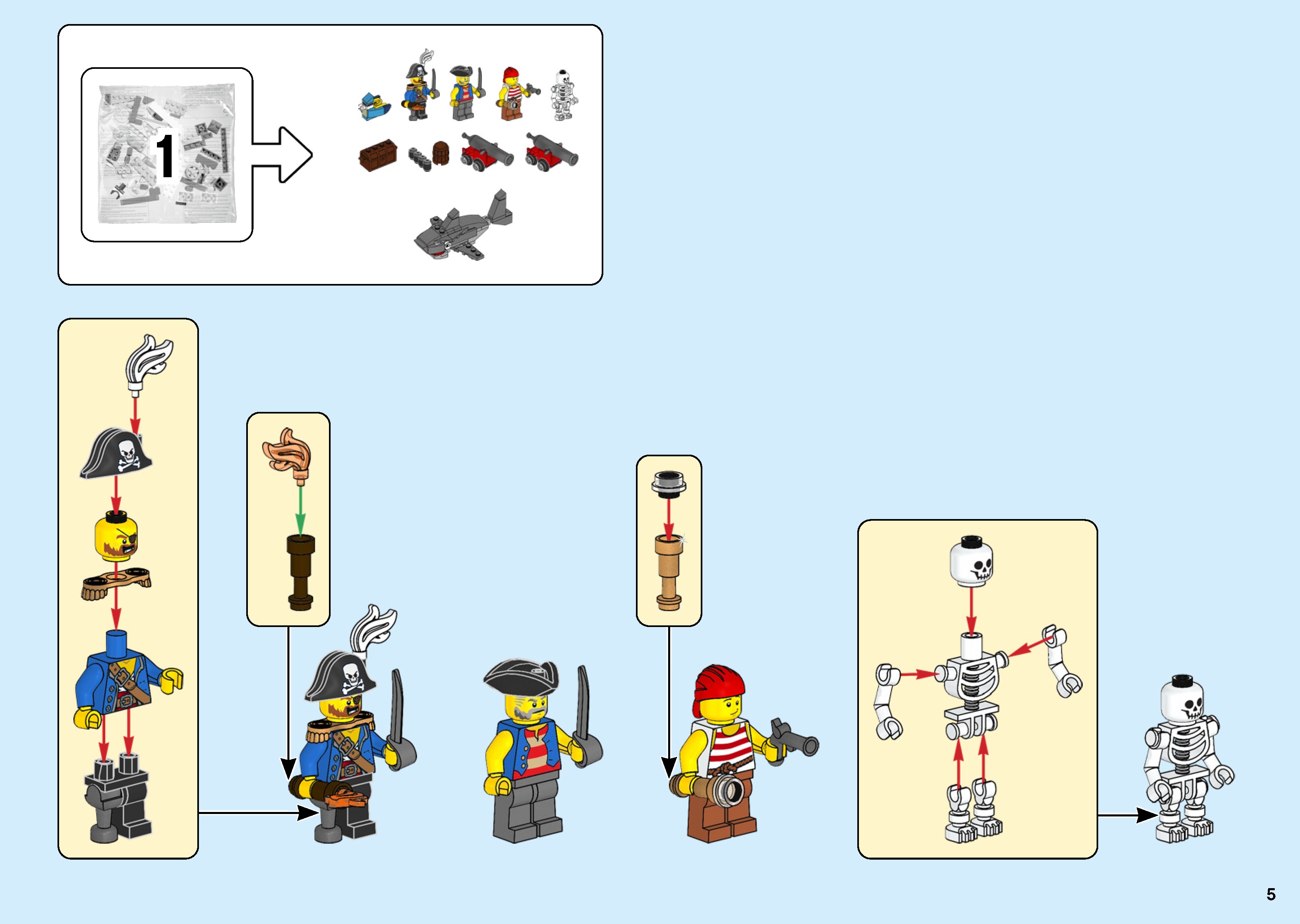 TwindBricks3D - 31109 Pirate Ship 3D print model_14
