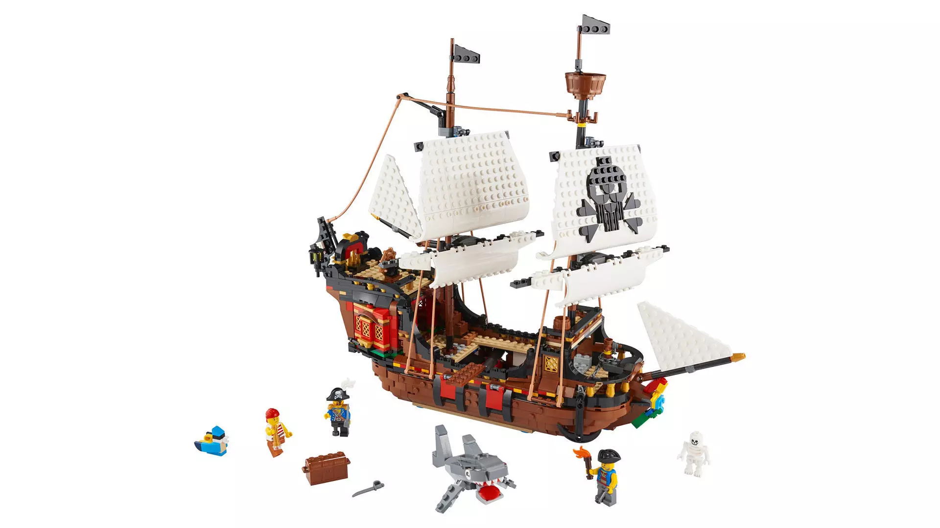 TwindBricks3D - 31109 Pirate Ship 3D print model_0