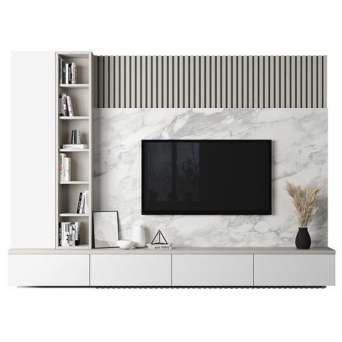 TV Wall 091 3D model