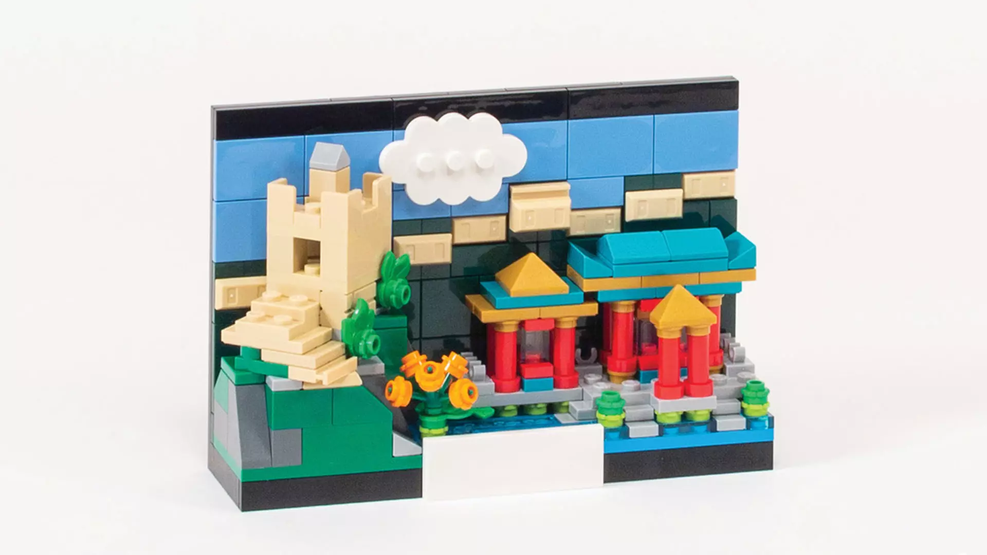 TwindBricks3D - 40654 Beijing Postcard 3D print model_0