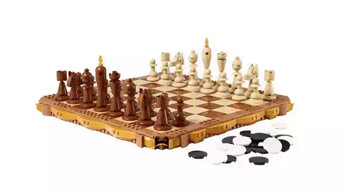 TwindBricks3D - 40719 Traditional Chess Set