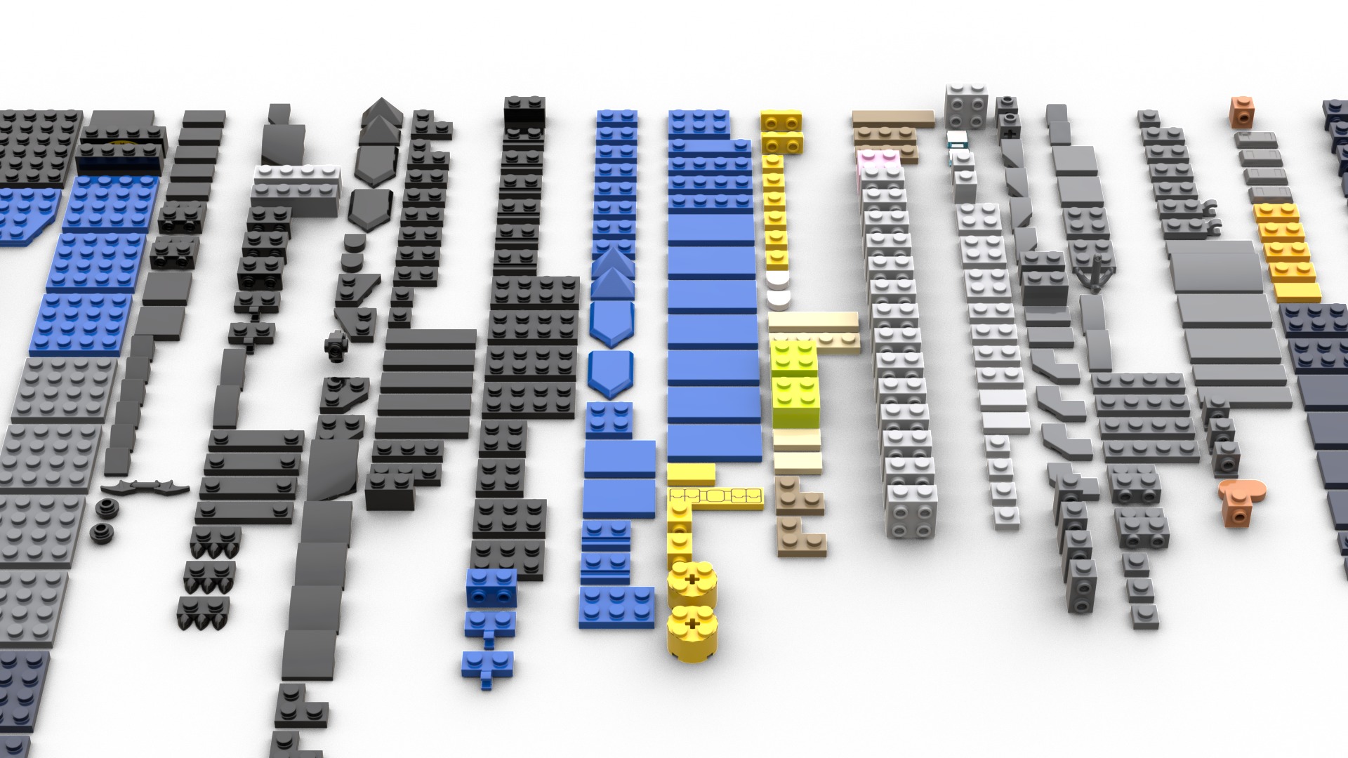 TwindBricks3D - 40748 Batman 8in1 Figure 3D print model_1