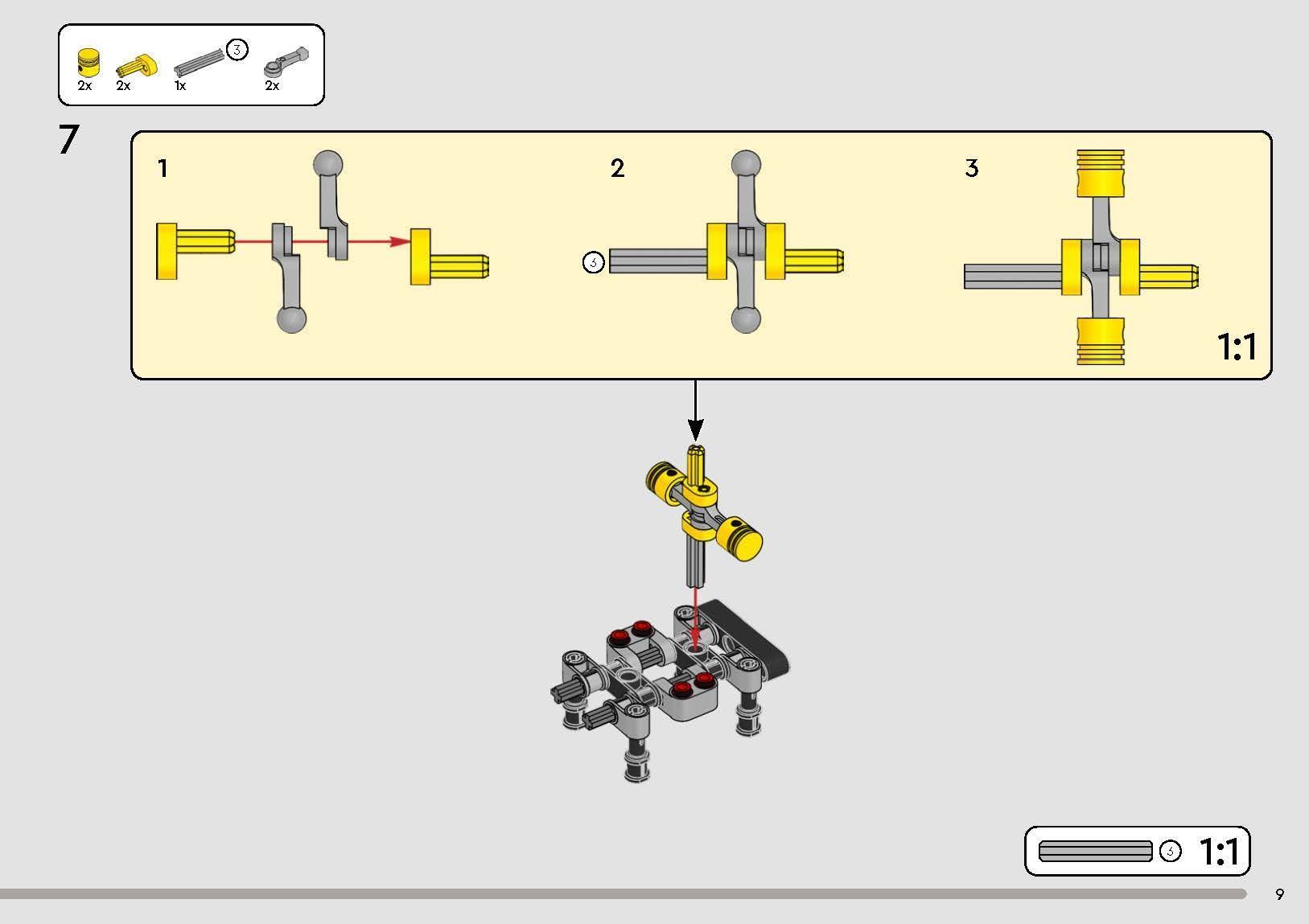 TwindBricks3D - 42155 THE BATMAN - BATCYCLE 3D print model_5
