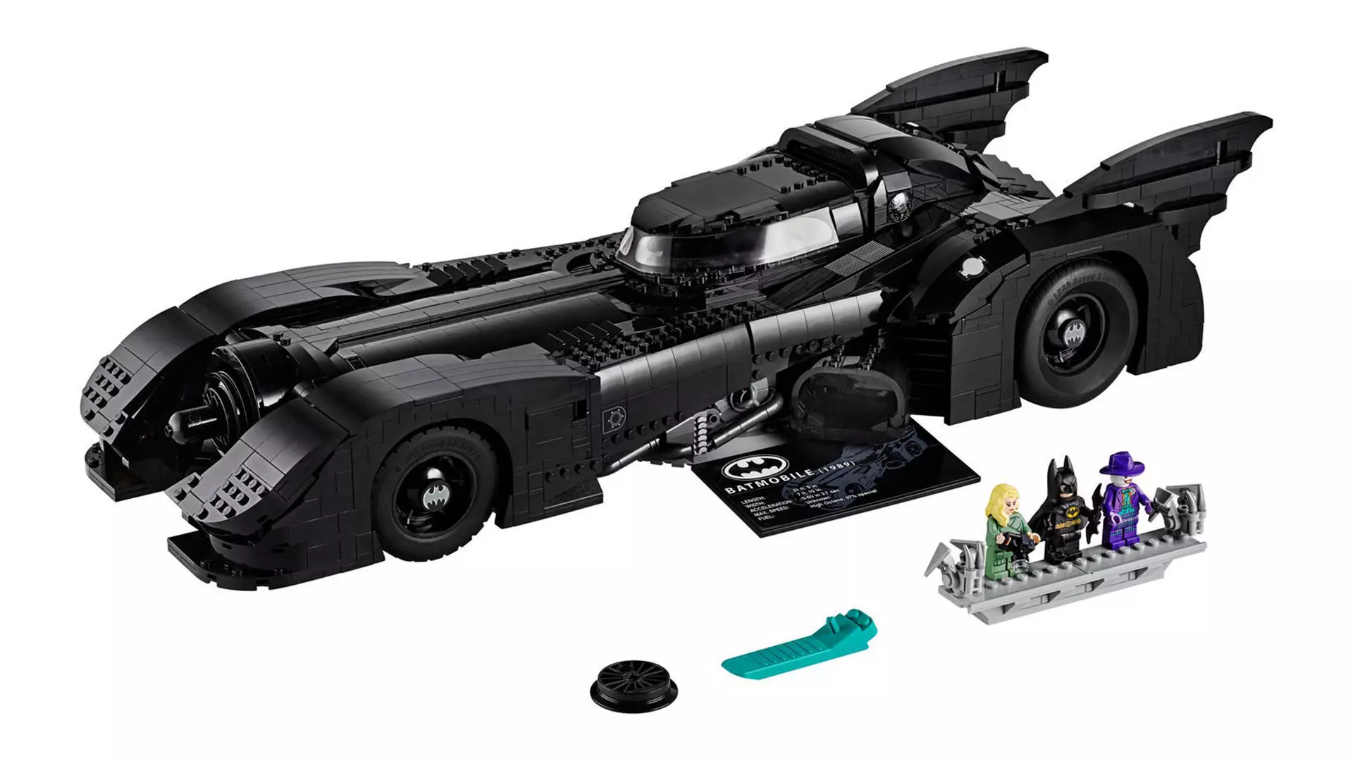 TwindBricks3D - 76139 1989 Batmobile 3D print model_0