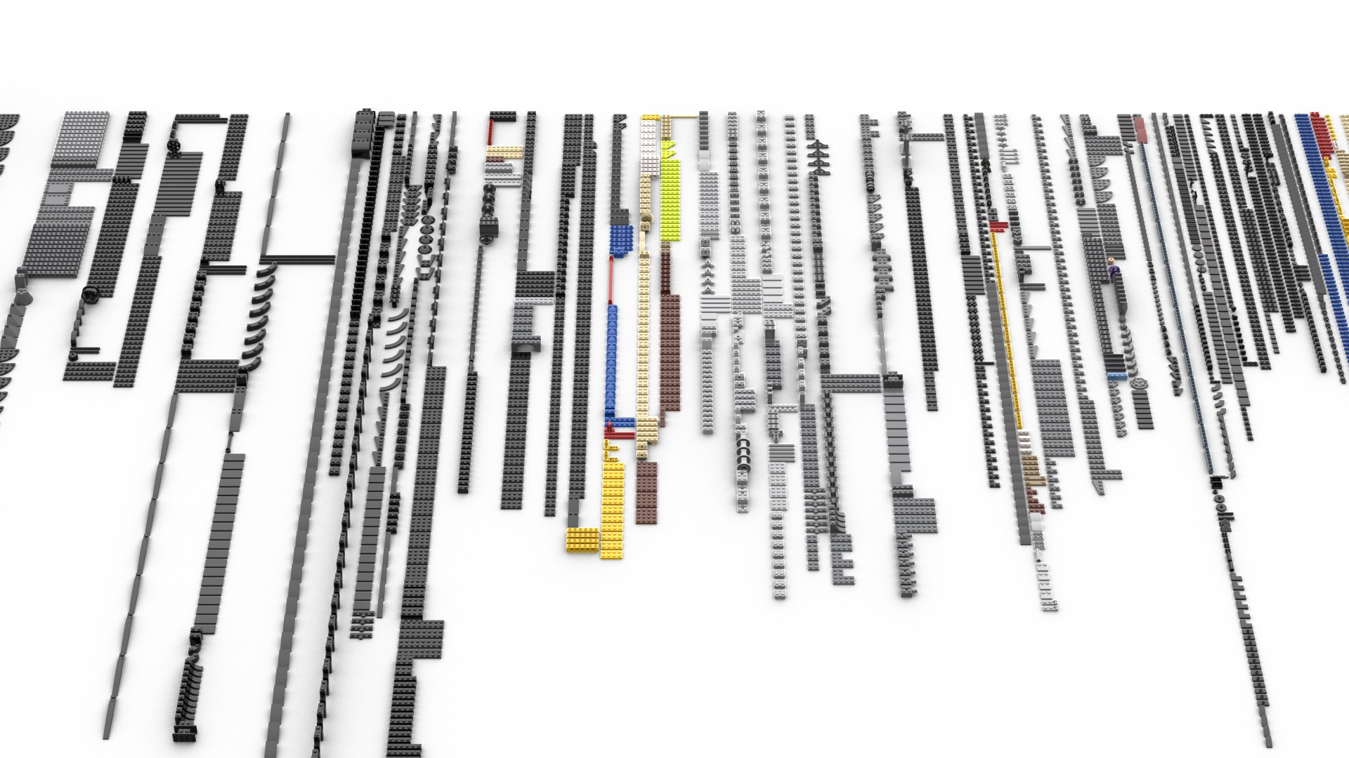 TwindBricks3D - 76139 1989 Batmobile 3D print model_1