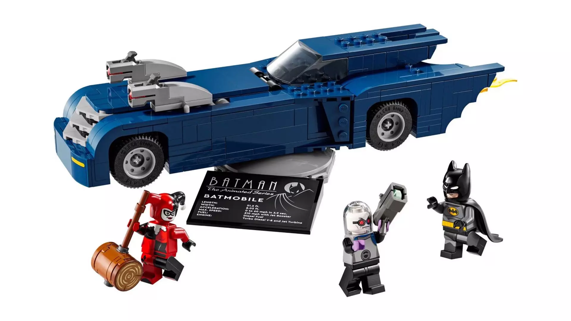 TwindBricks3D - 76274 Batman with the Batmobile vs Harley-Quinn 3D print model