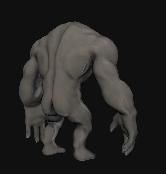 Monster 3D model_2