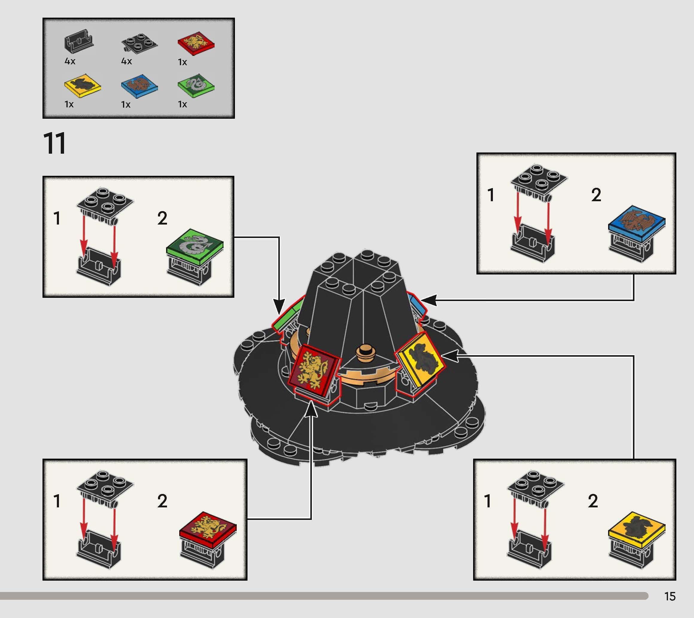 TwindBricks3D - 76429 Talking Sorting Hat 3D print model_12