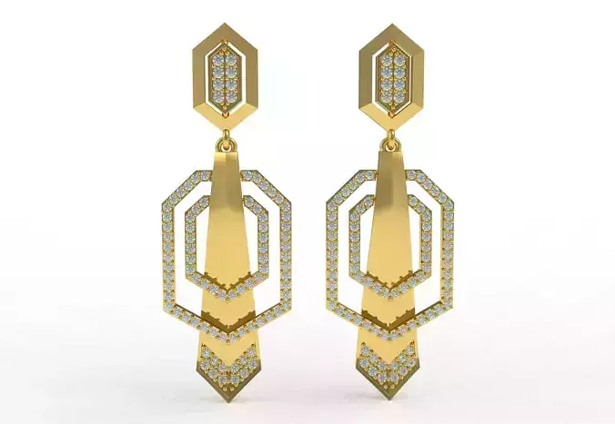 Diamond Pendant Set 37