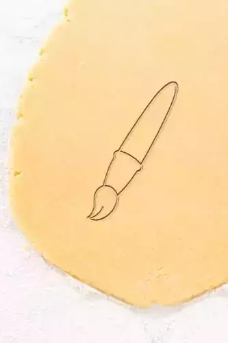 Brush Cookie Cutter - Biscuit Cutter